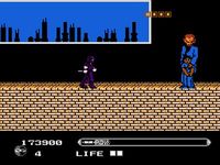 une photo d'Ã©cran de Wrath Of The Black Manta sur Nintendo Nes